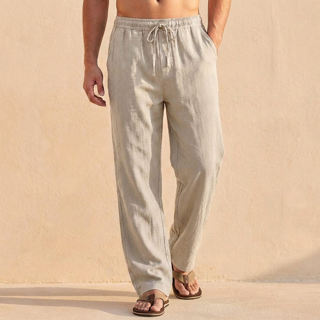 Comfortable Straight Leg Pants - OutfitLondon