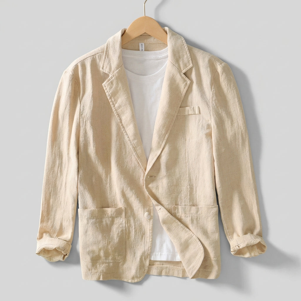 Classic Fit Collared Jacket