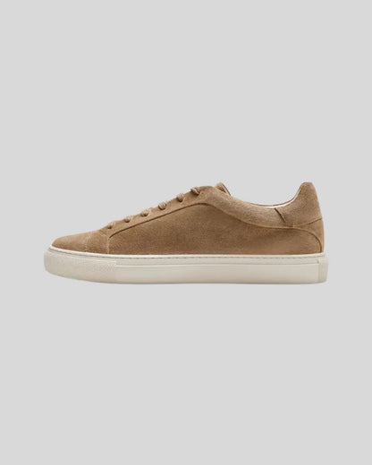 Classic Vintage Tan Sneakers - OutfitLondon