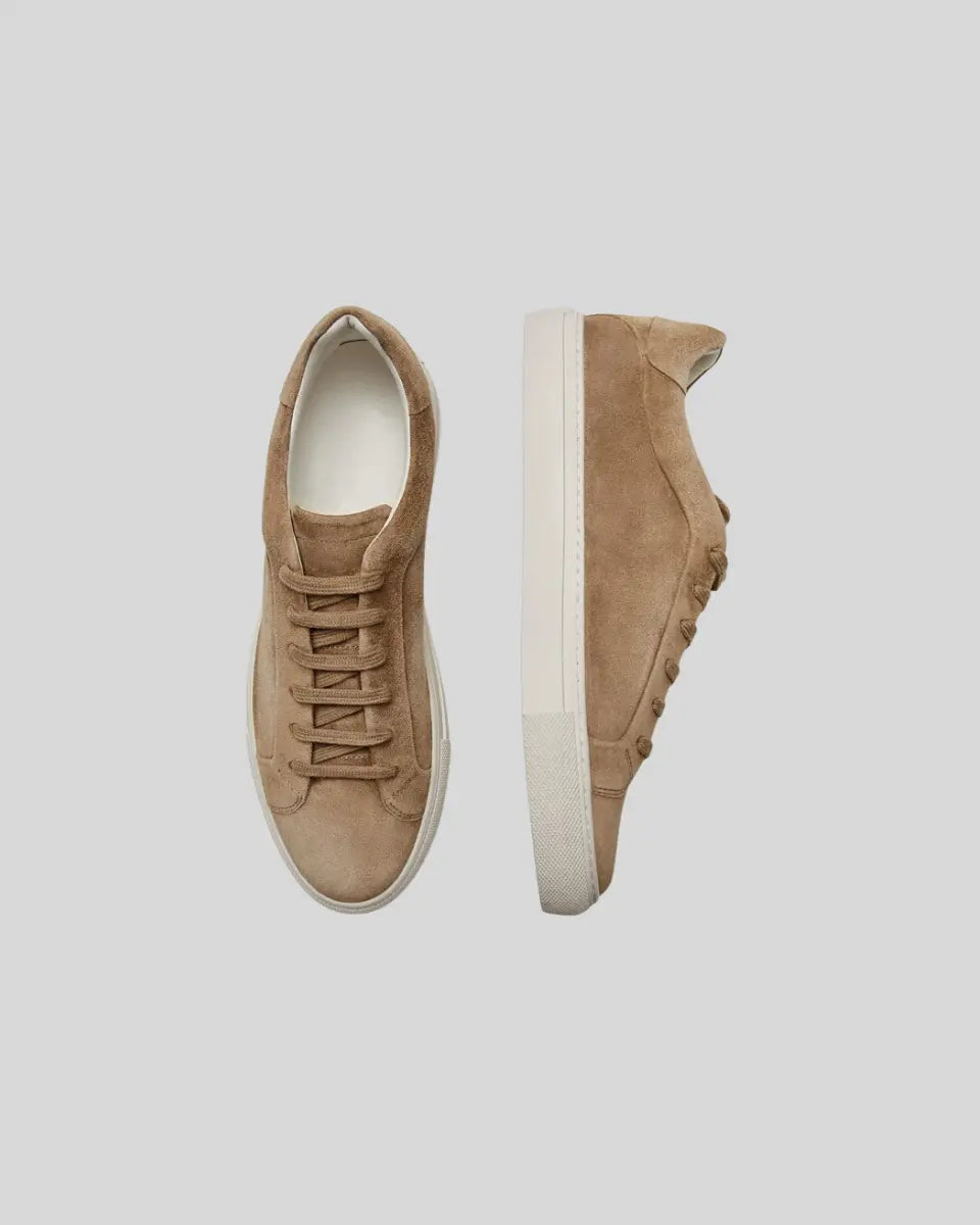 Classic Vintage Tan Sneakers