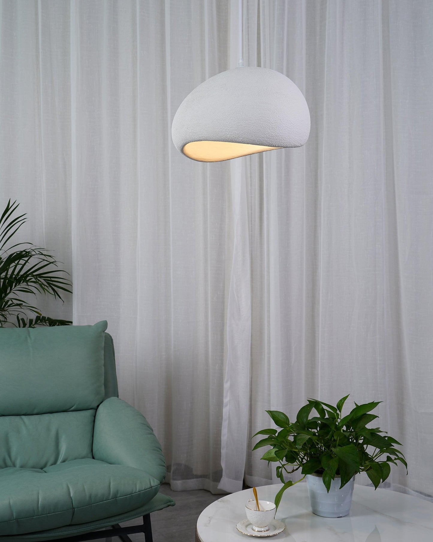 Sleek Contemporary LED Hanging Light Fixture