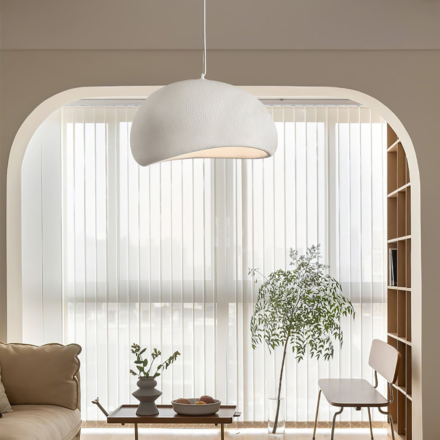 Sleek Contemporary LED Hanging Light Fixture