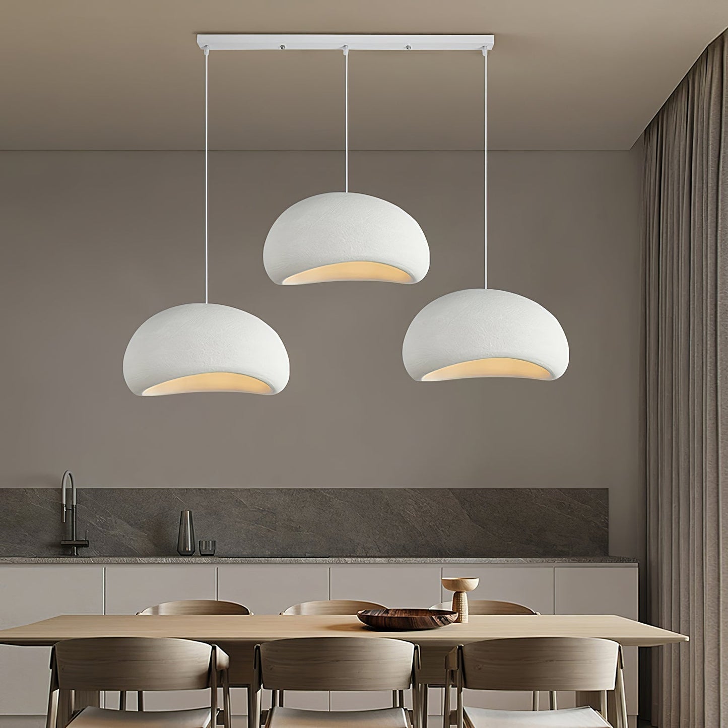 Sleek Contemporary LED Hanging Light Fixture