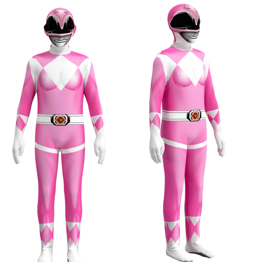 Kids Superhero Costume Jumpsuit with Mask