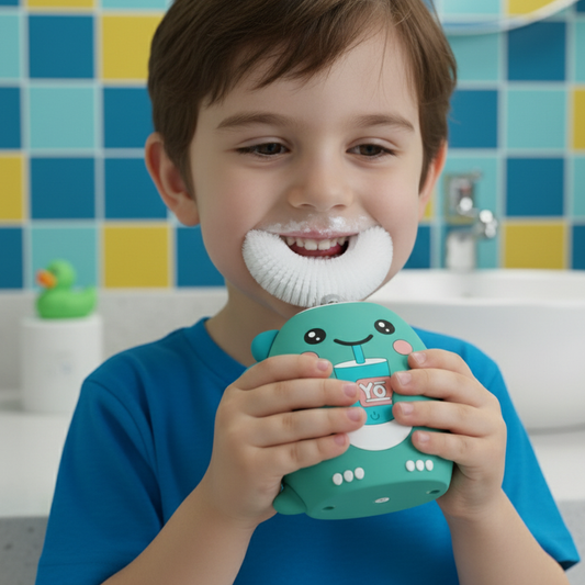 Fun Kids Rechargeable Electric Toothbrush Set - OutfitLondon