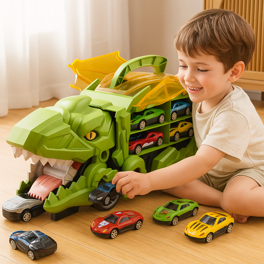 Jouets Enfants Camion Voiture Dino Transporteur de Jouets - OutfitLondon
