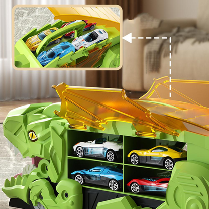Jouets Enfants Camion Voiture Dino Transporteur de Jouets