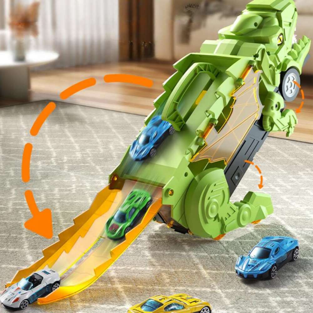 Jouets Enfants Camion Voiture Dino Transporteur de Jouets
