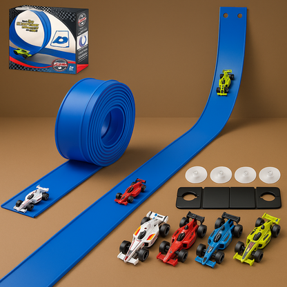 Jeu d'enfants Piste de Course Souple Voiture Étanche et Pliable