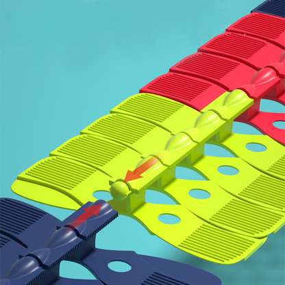 Jeu de course de voitures pour enfants avec piste flexible