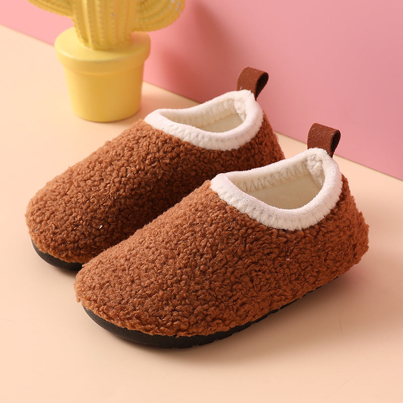 Soft, Grippy Slippers for Boys - Comfortable Kids Indoor Shoes