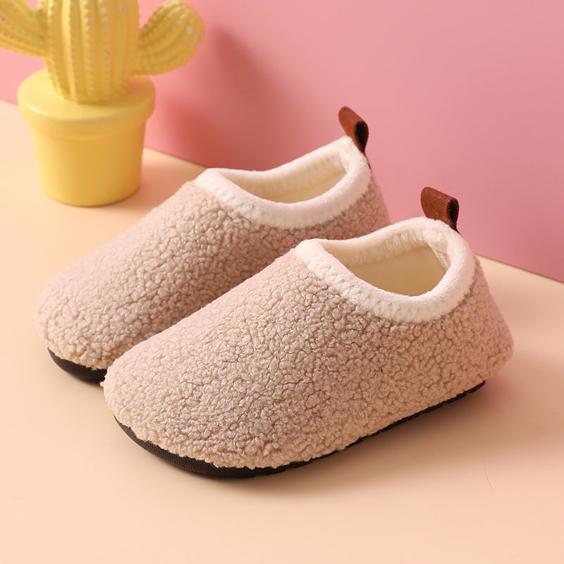 Soft, Grippy Slippers for Boys - Comfortable Kids Indoor Shoes