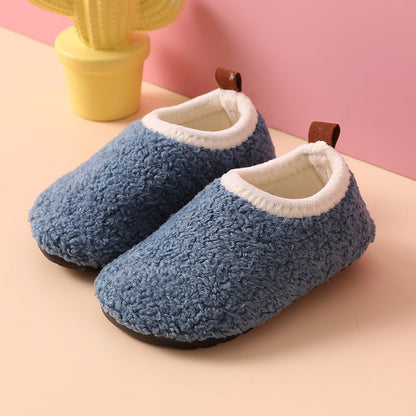 Soft, Grippy Slippers for Boys - Comfortable Kids Indoor Shoes