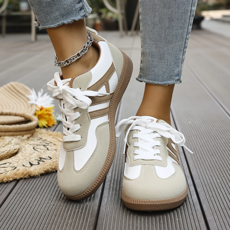 Comfy Women's Tie-Up Sporty Shoes - OutfitLondon