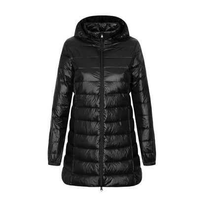 Women's Warm Waterproof Down Filled Parka Coat - OutfitLondon
