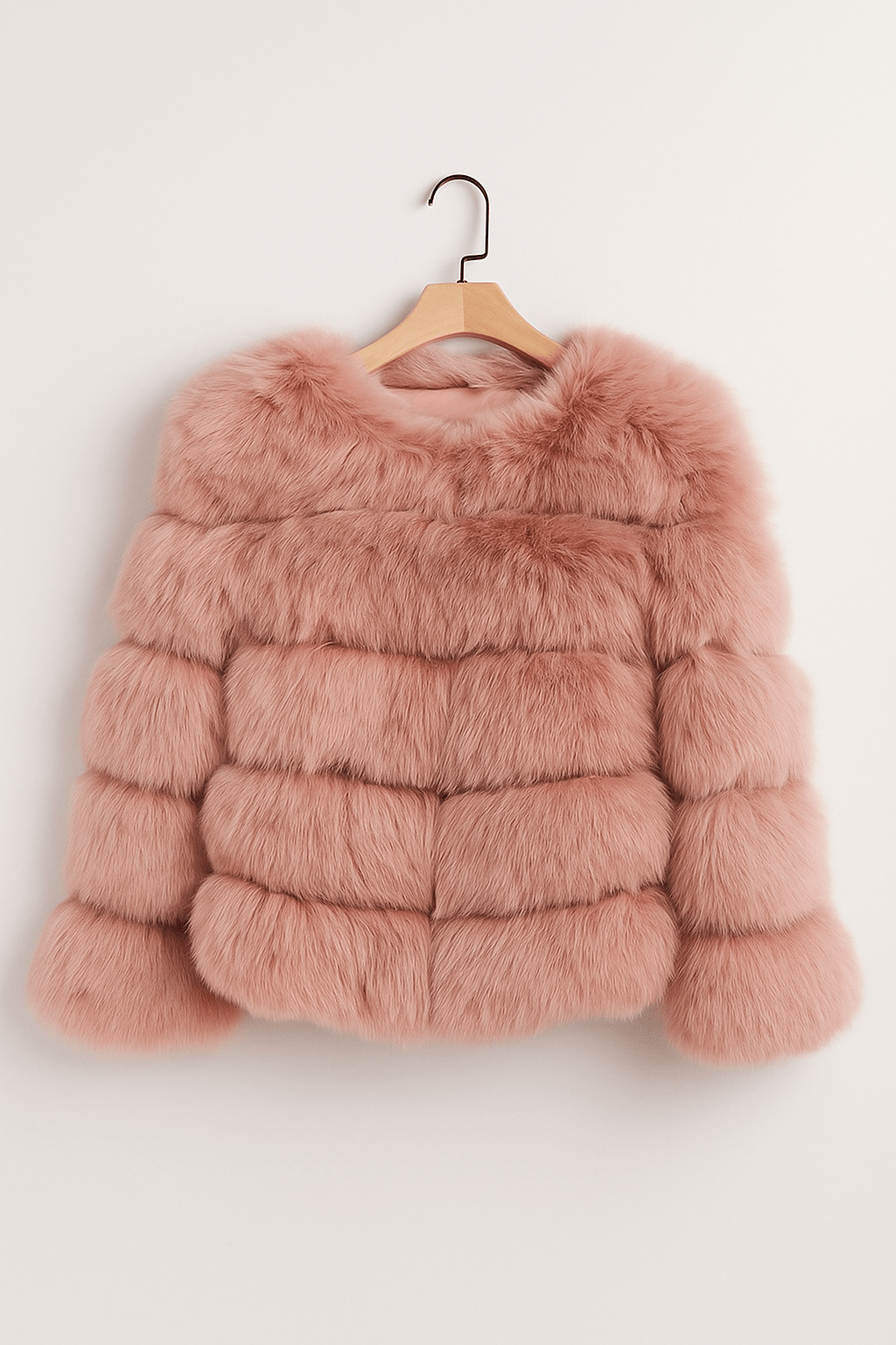 Cozy Women's Short Fuzzy Winter Coat