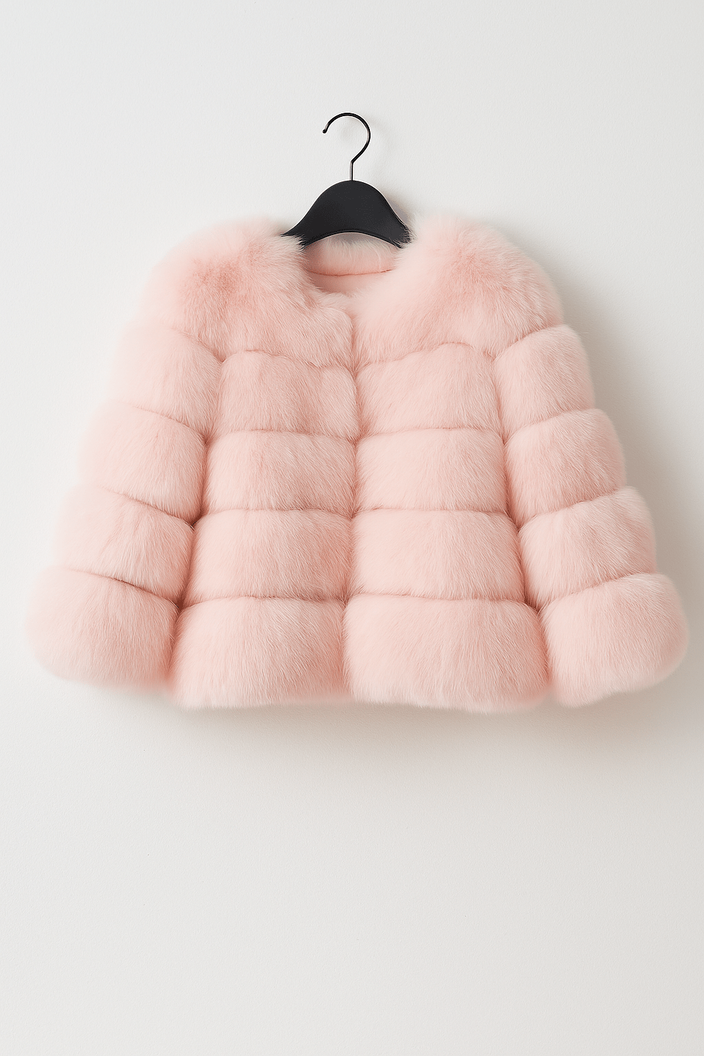 Cozy Women's Short Fuzzy Winter Coat