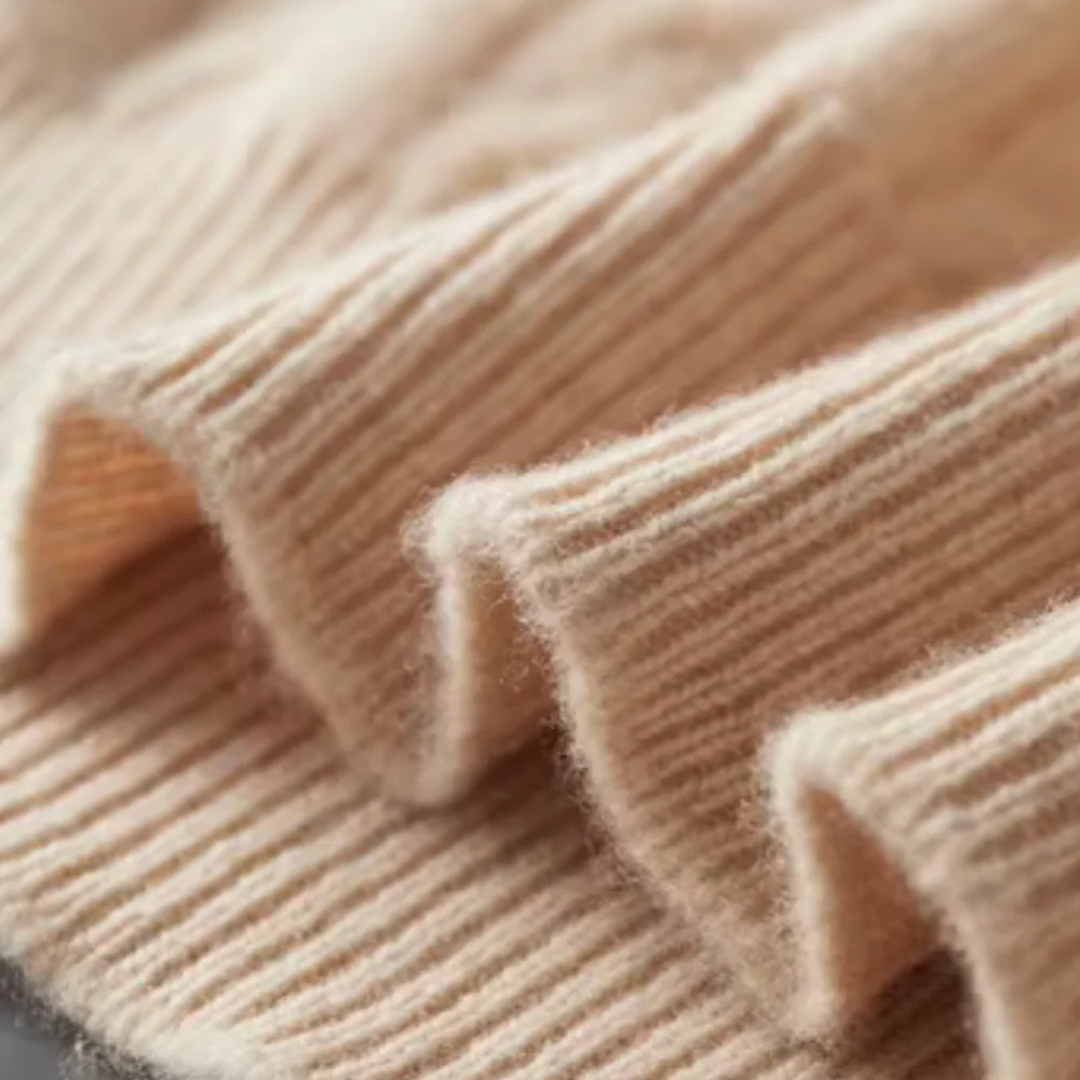 Men's Thick Knit Button Crew Sweater