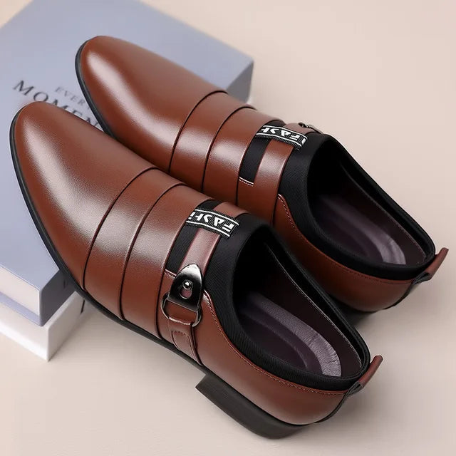Elegant Business Leather Oxfords for Men