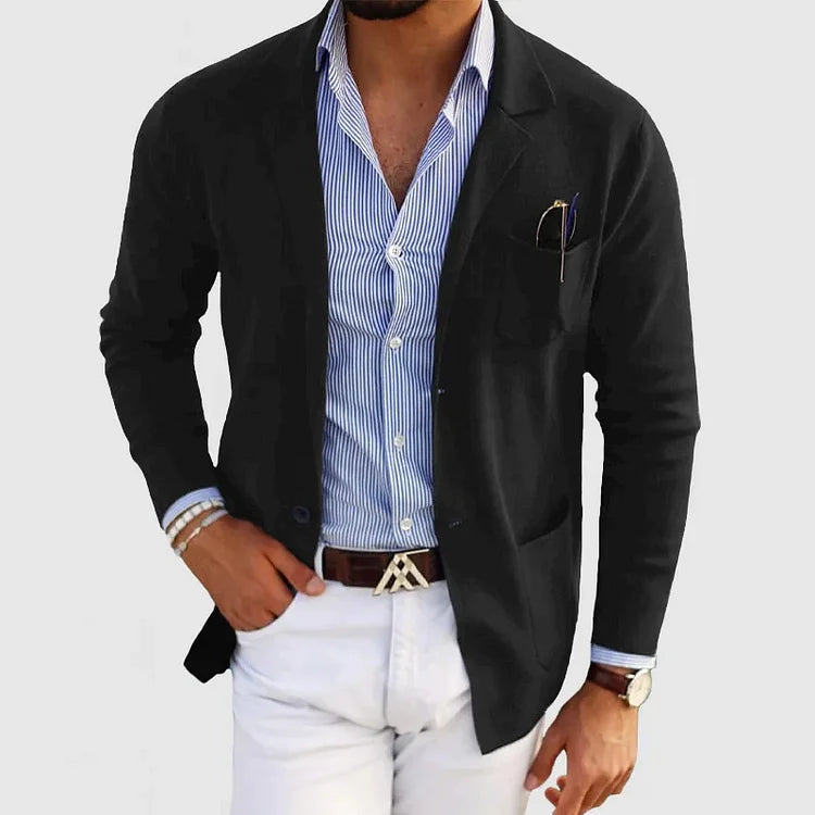 Cozy Knit Jacket - Warm Textured Fit