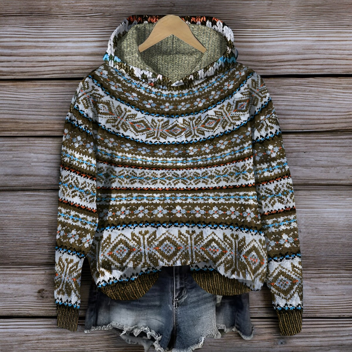 Soft Hooded Fleece Sweatshirt - OutfitLondon