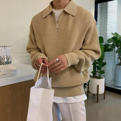 Soft Crew Neck Sweater with Thermal Warmth
