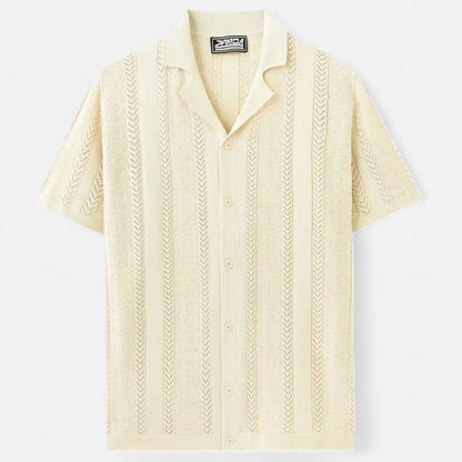 Soft Cotton Blend Shirt – Colorful Patchwork Design
