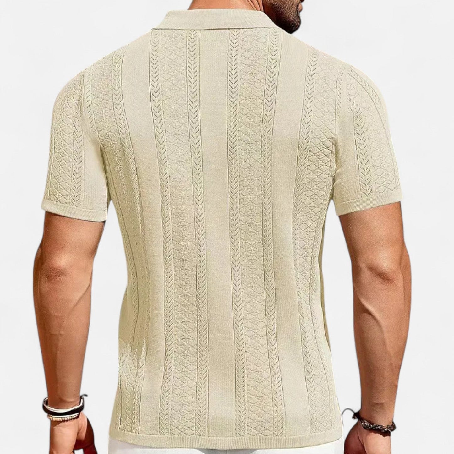 Soft Cotton Blend Shirt – Colorful Patchwork Design