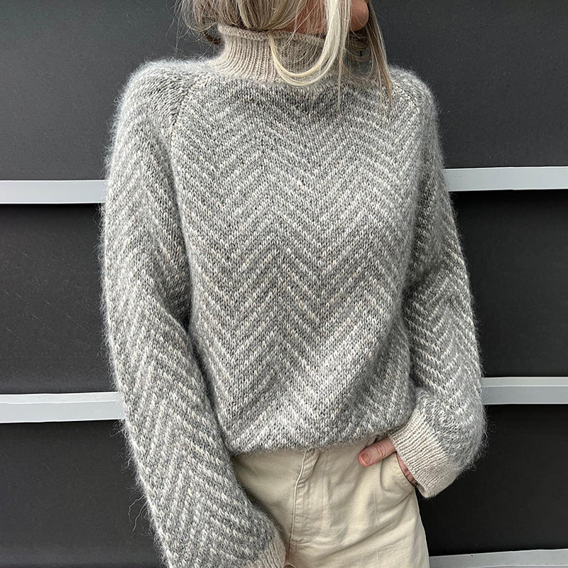 Soft Crew Neck Casual Fit Sweater - OutfitLondon