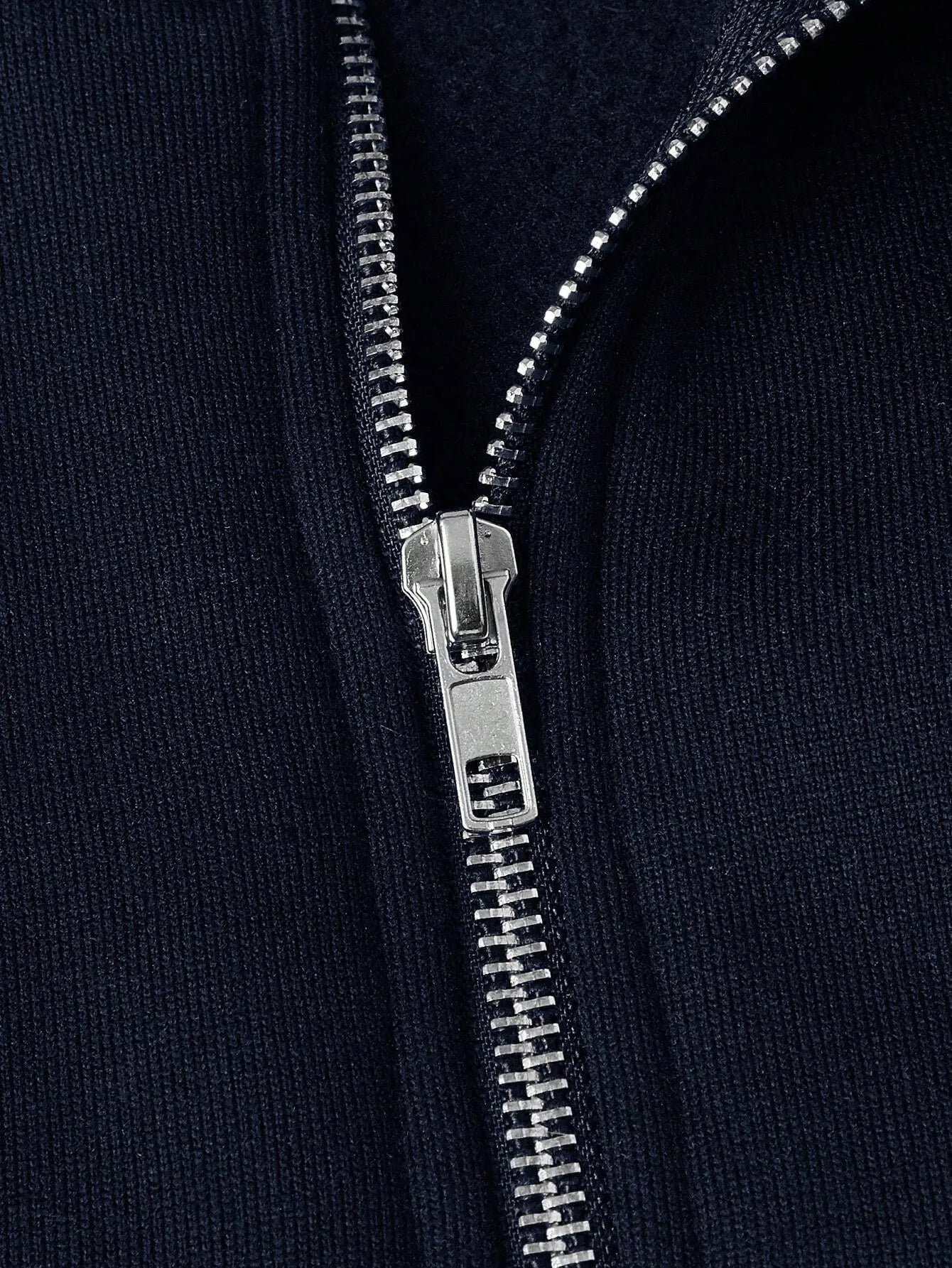Soft Pullover Sweater - Casual Fit Half Zip
