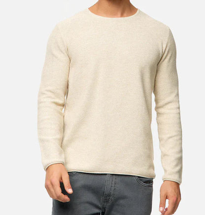 Cozy Crew Neck Sweatshirt with Safe Pockets