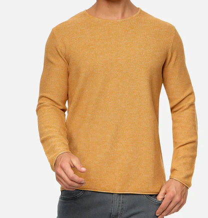 Cozy Crew Neck Sweatshirt with Safe Pockets