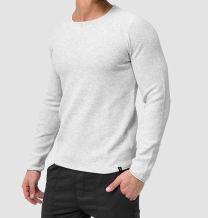 Cozy Crew Neck Sweatshirt with Safe Pockets