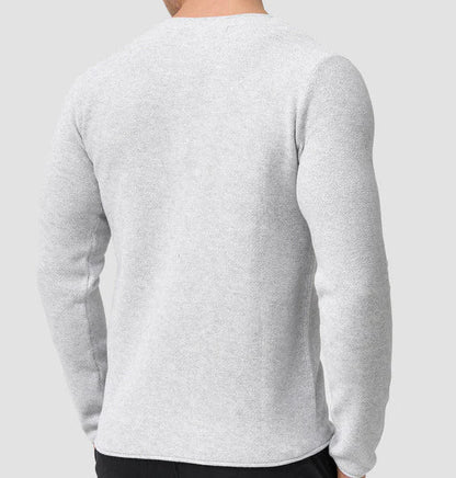 Cozy Crew Neck Sweatshirt with Safe Pockets