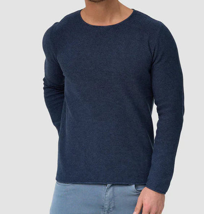 Cozy Crew Neck Sweatshirt with Safe Pockets