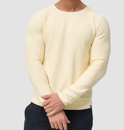 Cozy Crew Neck Sweatshirt with Safe Pockets