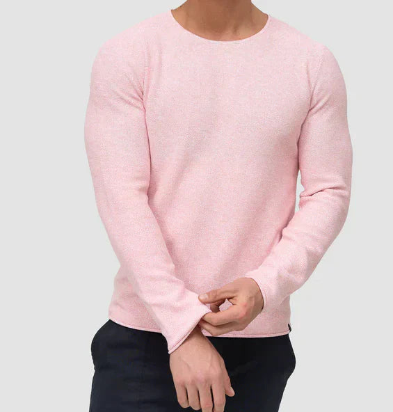 Cozy Crew Neck Sweatshirt with Safe Pockets