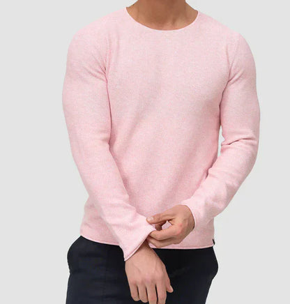 Cozy Crew Neck Sweatshirt with Safe Pockets
