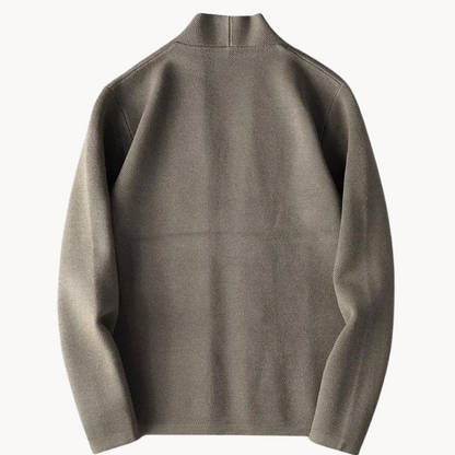 Cozy Button Front Cardigan with Soft Ribbed Edging