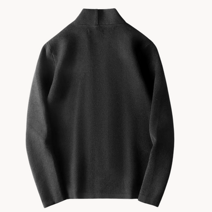 Cozy Button Front Cardigan with Soft Ribbed Edging