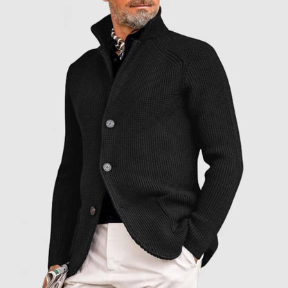 Slim Fit Cozy Cardigan - OutfitLondon