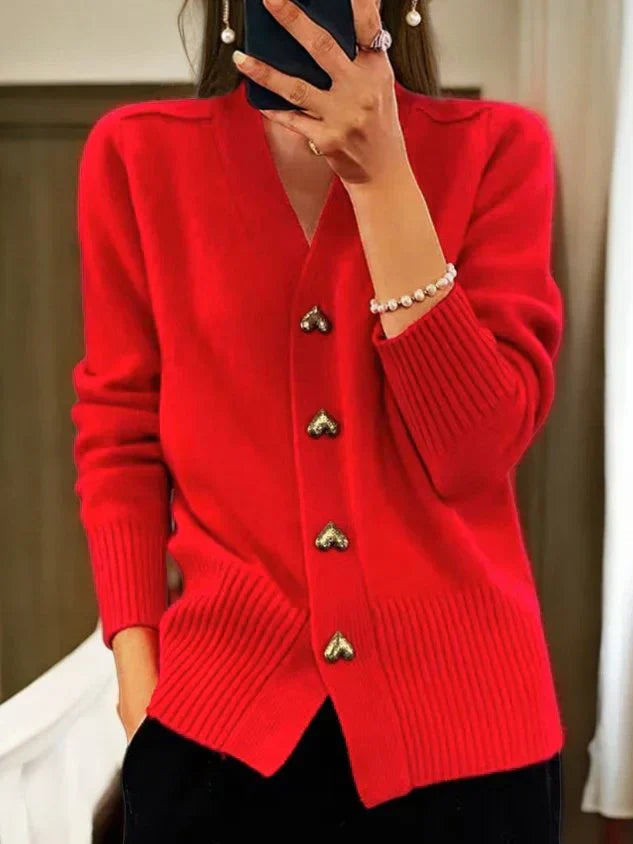 Cozy Open Front Cardigan - Lightweight Knit Sweater