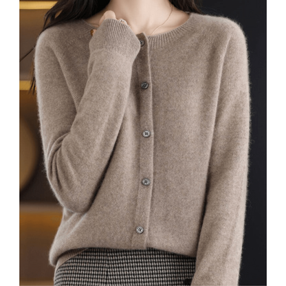 Soft V Neck Knit Cardigan for Women