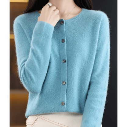Soft V Neck Knit Cardigan for Women
