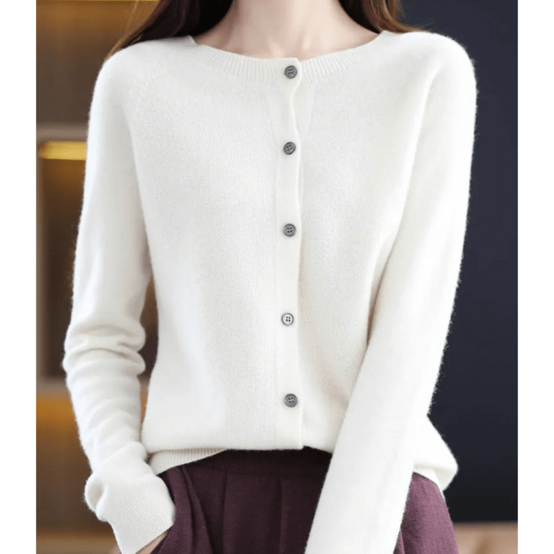Soft V Neck Knit Cardigan for Women