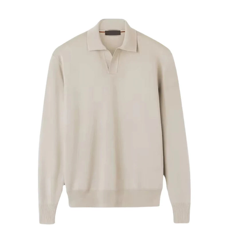Comfortable Fit Polo Shirt - Loose Casual Style - OutfitLondon