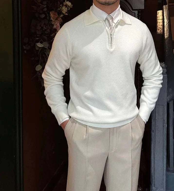 Soft Knit Sweater - Warm Cozy Pullover