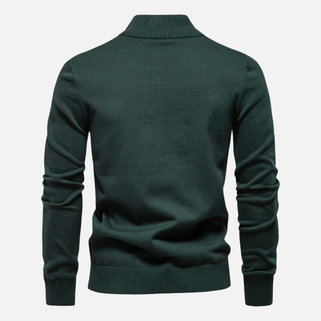Soft Knit Sweater with Relaxed Fit