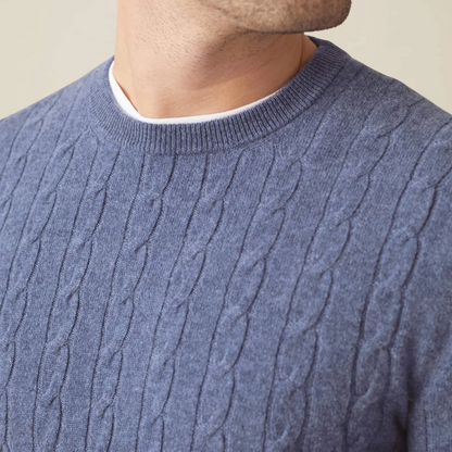Cozy Cable Knit Sweater Relaxed Fit