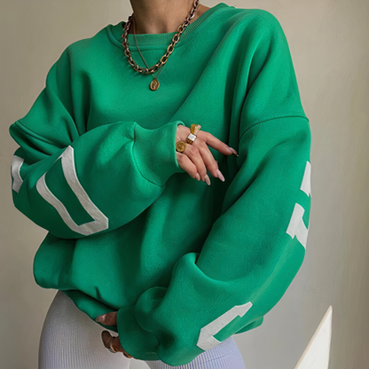 Cozy Crew Neck Oversized Knit Sweater